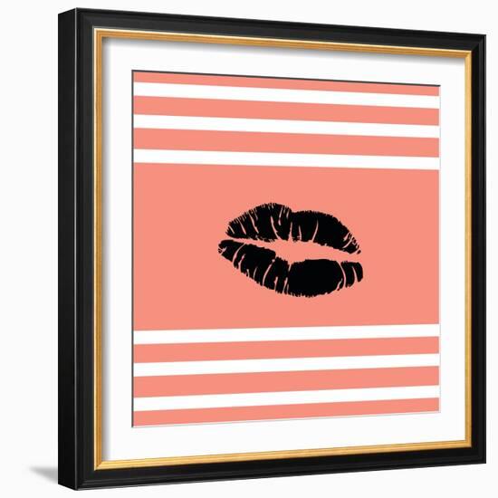 Lips-Sd Graphics Studio-Framed Art Print