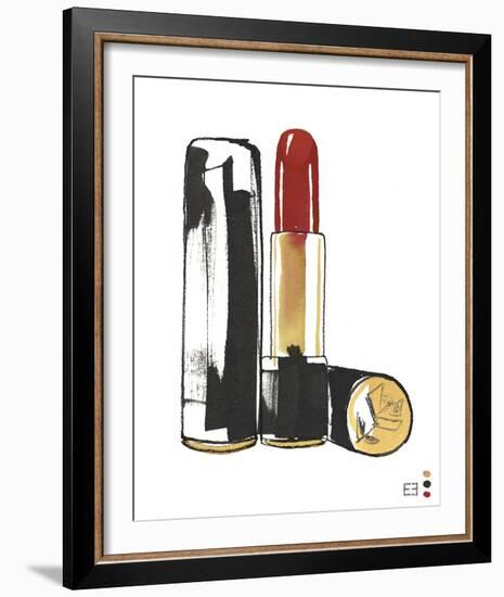 Lipstick Lush-Eva Hjelte-Framed Giclee Print