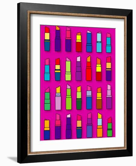 Lipsticks-David Nicholls-Framed Photographic Print