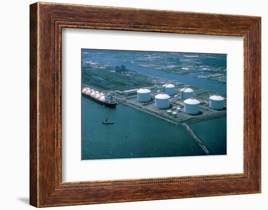 Liquefied Natural Gas Refinery-null-Framed Photographic Print
