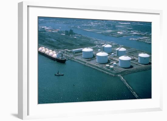Liquefied Natural Gas Refinery-null-Framed Photographic Print