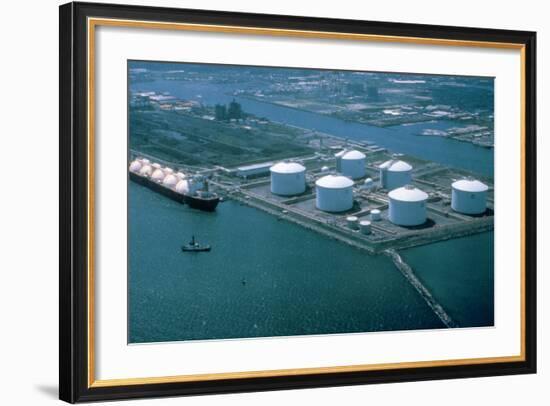 Liquefied Natural Gas Refinery-null-Framed Photographic Print