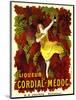 Liquer Cordial-Médoc, G. A. Jourde - Bordeaux-Leonetto Cappiello-Mounted Art Print
