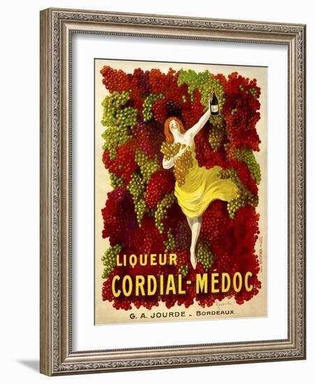 Liquer Cordial-Médoc, G. A. Jourde - Bordeaux-null-Framed Giclee Print