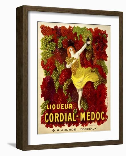 Liquer Cordial-Médoc, G. A. Jourde - Bordeaux-null-Framed Giclee Print