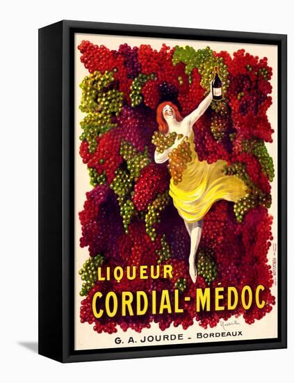 "Liqueur Cordial-Medoc" Vintage French Wine Poster-null-Framed Stretched Canvas