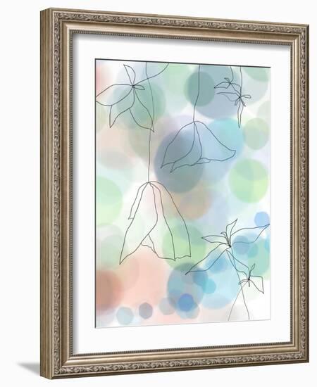 Liquid Floral Two-Jan Weiss-Framed Art Print