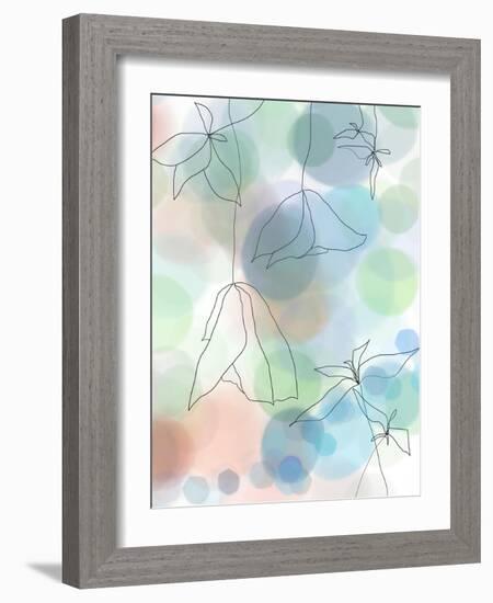 Liquid Floral Two-Jan Weiss-Framed Art Print