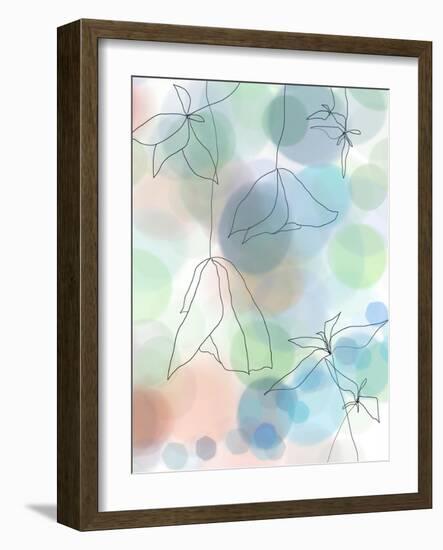 Liquid Floral Two-Jan Weiss-Framed Art Print