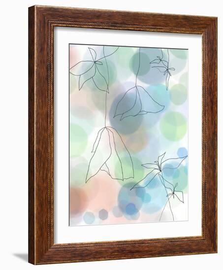 Liquid Floral Two-Jan Weiss-Framed Art Print