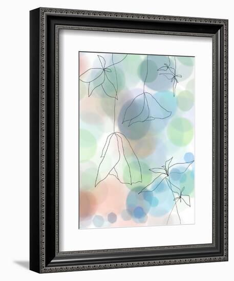 Liquid Floral Two-Jan Weiss-Framed Art Print