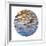 Liquid Gold Circle 2-Joy Doherty-Framed Giclee Print