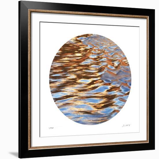 Liquid Gold Circle 3-Joy Doherty-Framed Giclee Print