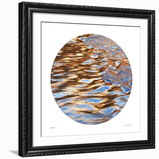 Liquid Gold Circle 3-Joy Doherty-Framed Giclee Print