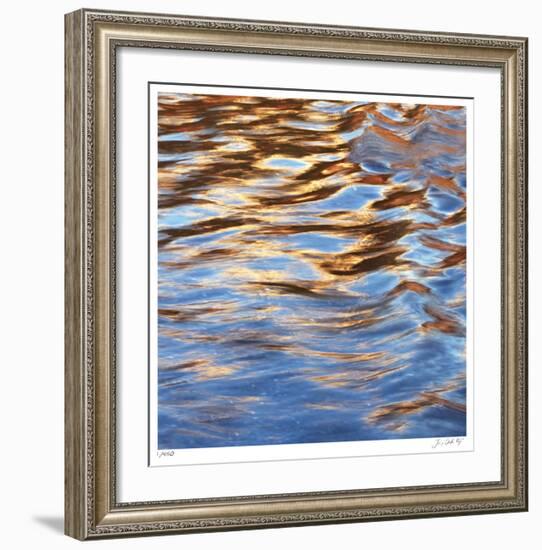 Liquid Gold Square 1-Joy Doherty-Framed Giclee Print