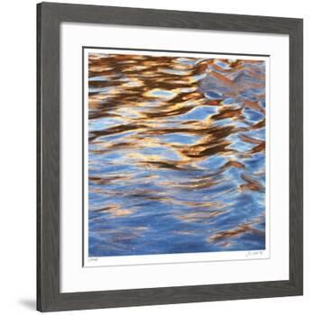 Liquid Gold Square 1-Joy Doherty-Framed Giclee Print