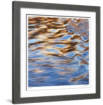 Liquid Gold Square 1-Joy Doherty-Framed Giclee Print