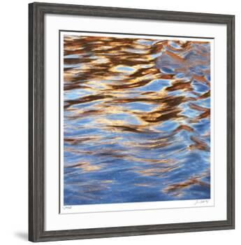 Liquid Gold Square 1-Joy Doherty-Framed Giclee Print