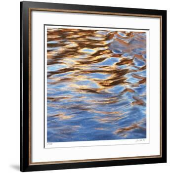 Liquid Gold Square 1-Joy Doherty-Framed Giclee Print