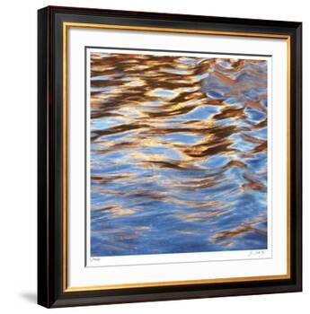 Liquid Gold Square 1-Joy Doherty-Framed Giclee Print
