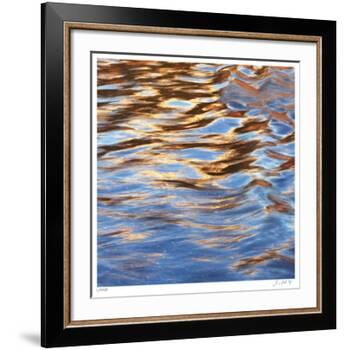 Liquid Gold Square 1-Joy Doherty-Framed Giclee Print
