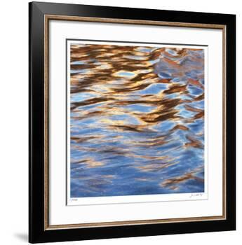 Liquid Gold Square 1-Joy Doherty-Framed Giclee Print