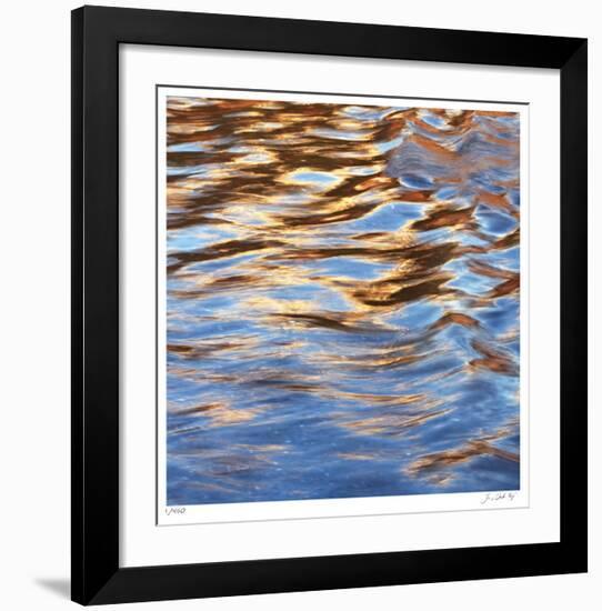 Liquid Gold Square 1-Joy Doherty-Framed Giclee Print