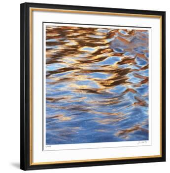 Liquid Gold Square 1-Joy Doherty-Framed Giclee Print