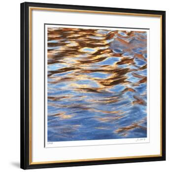 Liquid Gold Square 1-Joy Doherty-Framed Giclee Print