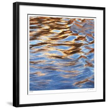Liquid Gold Square 1-Joy Doherty-Framed Giclee Print