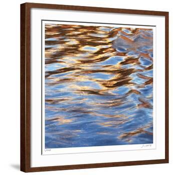 Liquid Gold Square 1-Joy Doherty-Framed Giclee Print
