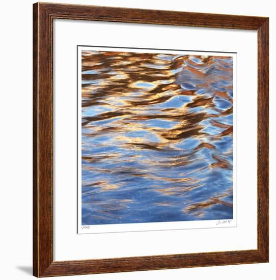 Liquid Gold Square 1-Joy Doherty-Framed Giclee Print