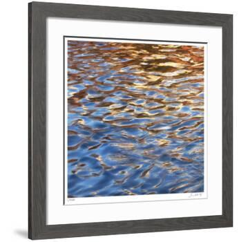 Liquid Gold Square 2-Joy Doherty-Framed Giclee Print