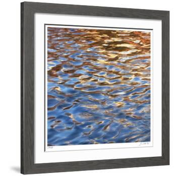 Liquid Gold Square 2-Joy Doherty-Framed Giclee Print