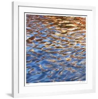 Liquid Gold Square 2-Joy Doherty-Framed Giclee Print