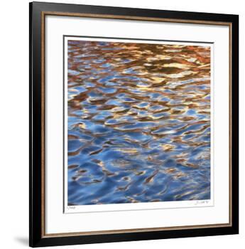 Liquid Gold Square 2-Joy Doherty-Framed Giclee Print