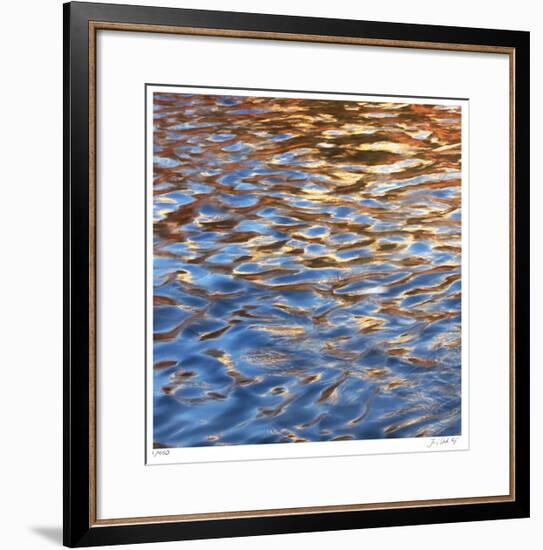 Liquid Gold Square 2-Joy Doherty-Framed Giclee Print