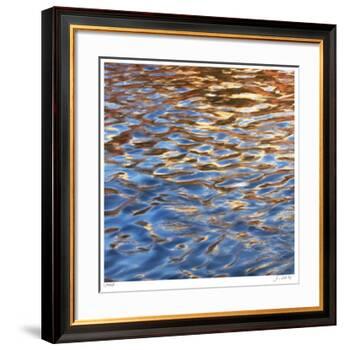 Liquid Gold Square 2-Joy Doherty-Framed Giclee Print