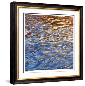 Liquid Gold Square 2-Joy Doherty-Framed Giclee Print