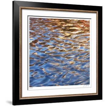 Liquid Gold Square 2-Joy Doherty-Framed Giclee Print