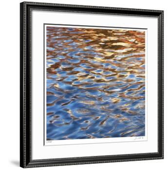 Liquid Gold Square 2-Joy Doherty-Framed Giclee Print