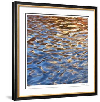 Liquid Gold Square 2-Joy Doherty-Framed Giclee Print