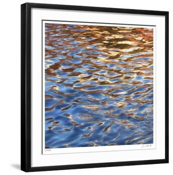 Liquid Gold Square 2-Joy Doherty-Framed Giclee Print