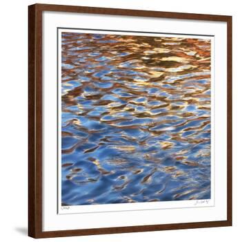 Liquid Gold Square 2-Joy Doherty-Framed Giclee Print
