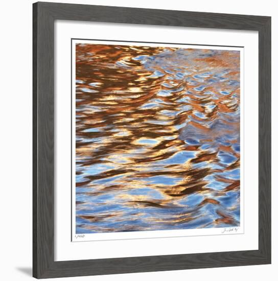 Liquid Gold Square 3-Joy Doherty-Framed Giclee Print