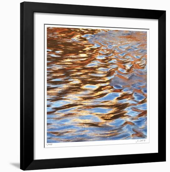 Liquid Gold Square 3-Joy Doherty-Framed Giclee Print