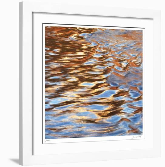 Liquid Gold Square 3-Joy Doherty-Framed Giclee Print