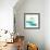 Liquid Horizon II-Jennifer Goldberger-Framed Art Print displayed on a wall