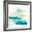 Liquid Horizon II-Jennifer Goldberger-Framed Art Print