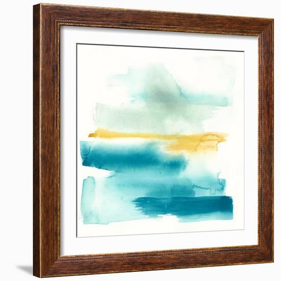 Liquid Horizon II-Jennifer Goldberger-Framed Art Print